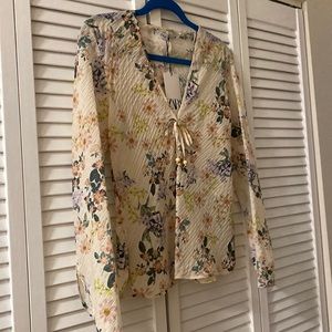 Zara Floral Blouse!